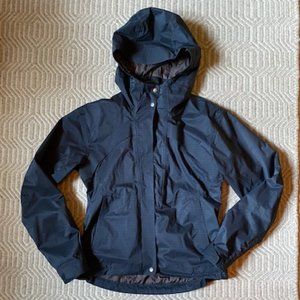 NAU Women's Rain Jacket in Navy size XS
